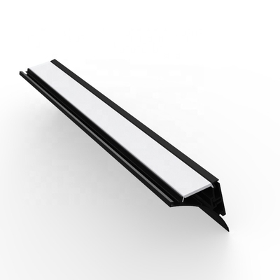 Surface Mounted Plasterboard LED Profile , Anodized LED Extruded Aluminum Channel