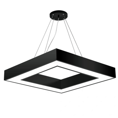 Suspension LED Linear Lights , Square 4 Foot LED Suspended Linear Fixture