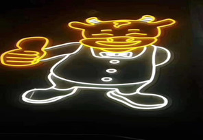 Restaurants 10mm 12V LED Neon Flex Light Rgb Flexible Led Neon Tube
