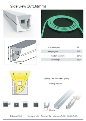 Waterproof Flexible LED Silicone Tube Bendable Flexible For Neon Strip
