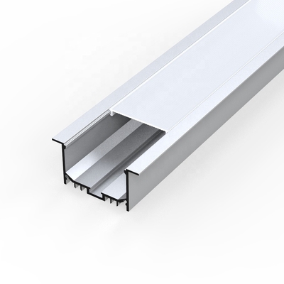 6063 Alloy Aluminium Profile For LED Strip Lighting , Anodized LED Light Profile