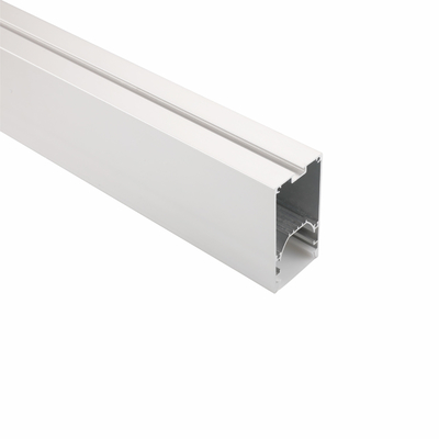 Suspended Aluminium LED Strip Light Profile 40×75mm For Living Room