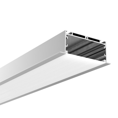 Heat Dissipation Recessed LED Strip Lighting Channel Oblong 110×35mm