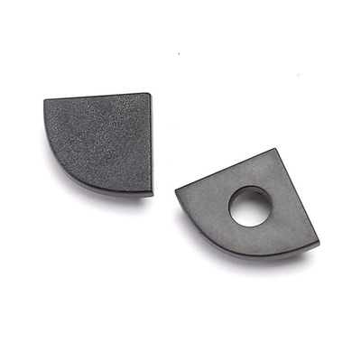 Black Corner LED Strip Channel , LED Strip Corner Profile OEM ODM