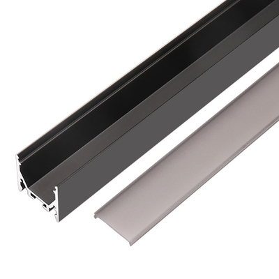 Modern Indoor Surface Mounted LED Profile 25mmx25mm For LED light diffuser