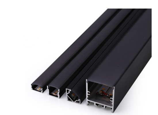 Modern Indoor Surface Mounted LED Profile 25mmx25mm For LED light diffuser