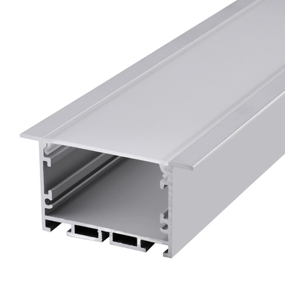 50x35mm LED Drywall Channel , Silver Aluminium Profile For LED Lighting Strip