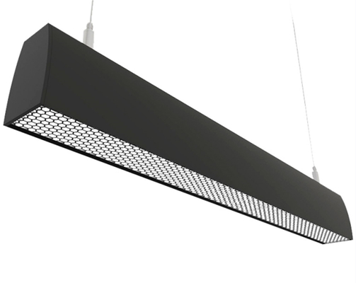 Ip44 LED Modern Linear Suspension Lighting For Office Warehouse
