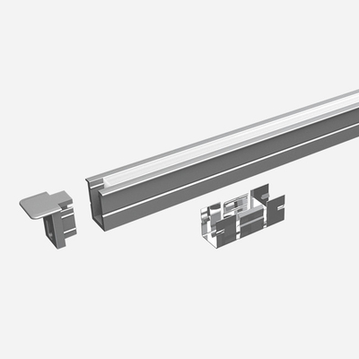 Recessed LED Linear Lights 6000K 6500K Ip44 For Cabinet Shelves Ceiling