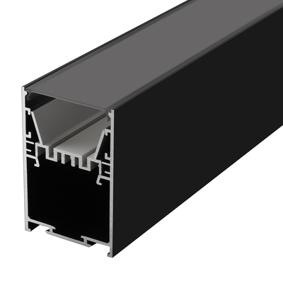Aluminum Alloy 6063 Suspended LED Profile For Office School Residential Lighting