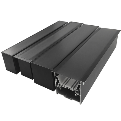 Aluminum Alloy 6063 Suspended LED Profile For Office School Residential Lighting