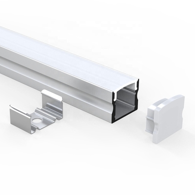 6063 Alloy Surface Mounted Aluminium LED Profile ROHS certificate