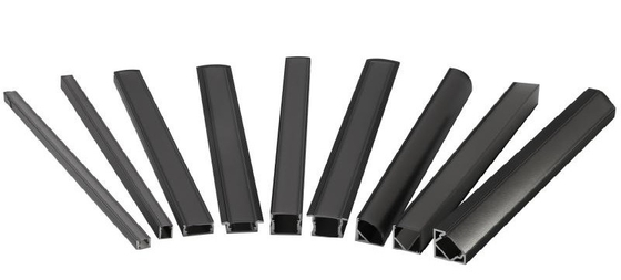 Office Wardrobe Surface Mounted LED Profile Small With PMMA Opal Diffuser