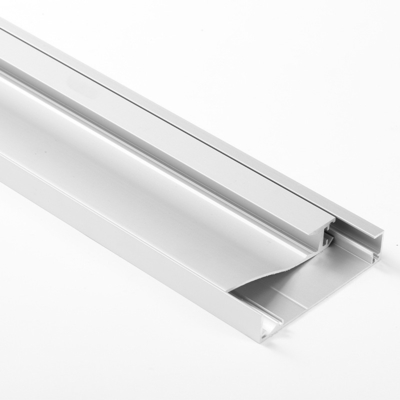 Skirting Plasterboard LED Profile Aluminium Alloy Material For 10mm Width Led Strip