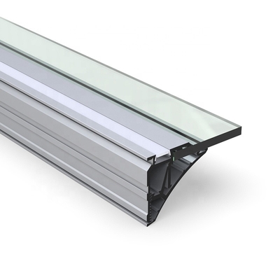 Surface Mounted Plasterboard LED Profile , Silver Extruded Aluminum LED Channel