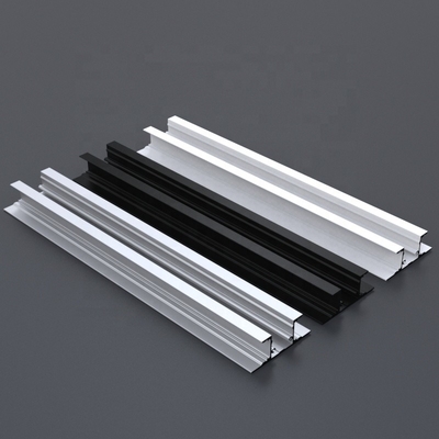 Anodizing LED Strip Light Aluminium Extrusion Extruded Silver black color