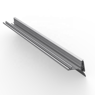 Surface Mounted Plasterboard LED Profile , Anodized LED Extruded Aluminum Channel