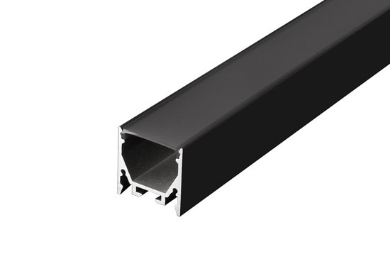 Modern Indoor Surface Mounted LED Profile 25mmx25mm For LED light diffuser