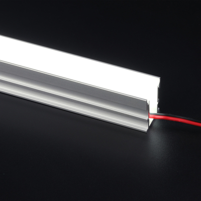 PC Diffuser Frosted Surface Mounted Aluminium Led Profile For Led Strip Lights