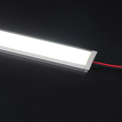 Milky Anodized U Shape Aluminium Profile For Kitchen Light Recessed