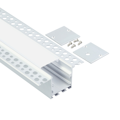 74*35mm Plasterboard LED Profile Architectural Gypsum Wall Recessed Linear