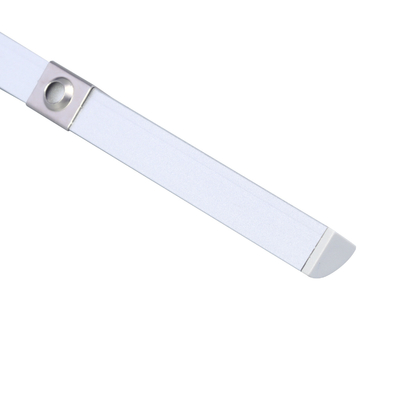 Slim Custom Length Milky Diffuser Decoration Corner LED Channel For Cabinet Light