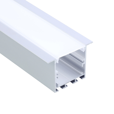 U Shape 6063 Led Strip Aluminum Channel Suspended Led Extrusion Profile