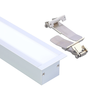 U Shape 6063 Led Strip Aluminum Channel Suspended Led Extrusion Profile