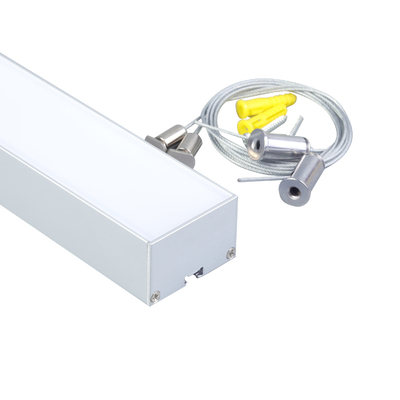 6063 T3 Square Led Strip Light Aluminium Profile For Home Lighting