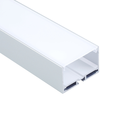 6063 T3 Square Led Strip Light Aluminium Profile For Home Lighting