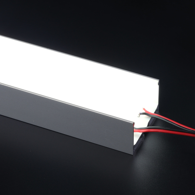 6063 T3 Square Led Strip Light Aluminium Profile For Home Lighting