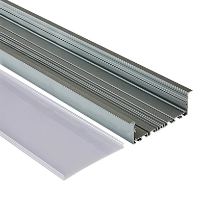 LED Strip Light Aluminum Channel Recessed Plaster LED Profile Customized Anodized
