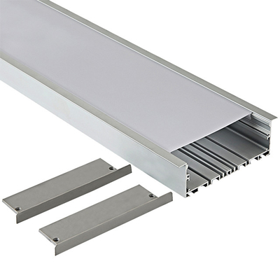 LED Strip Light Aluminum Channel Recessed Plaster LED Profile Customized Anodized