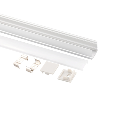 20mm Width U Shape Led Aluminum Profile PC Cover Kitchen Wardrobe Light