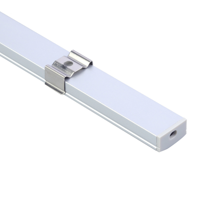 Slim 8mm Surface Led Strip Aluminum Profile , Linear Light Custom Led Channel
