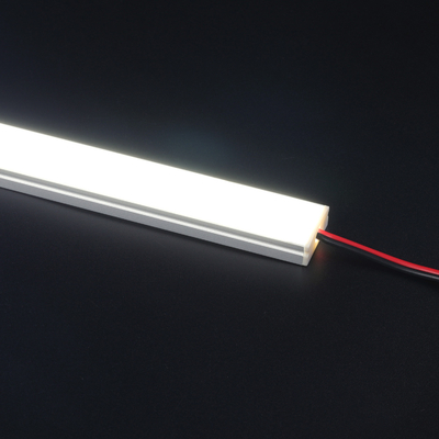 Slim 8mm Surface Led Strip Aluminum Profile , Linear Light Custom Led Channel