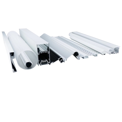 Slim 8mm Surface Led Strip Aluminum Profile , Linear Light Custom Led Channel