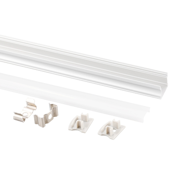 Lighting Fixtures PC Diffuser Recessed Led Aluminum Channel For Led Strip