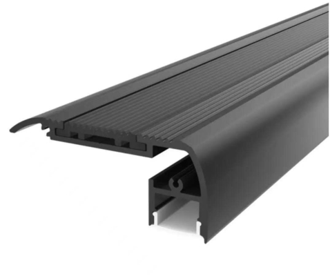 Staircase Led Light Stair Mounted Led Aluminum Profile Black Anodized