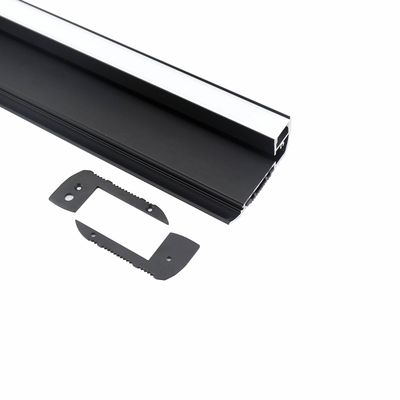 Staircase Led Light Stair Mounted Led Aluminum Profile Black Anodized