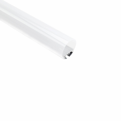 Round LED Aluminum Profile For 21mm Width LED Strip Extrusion Housing