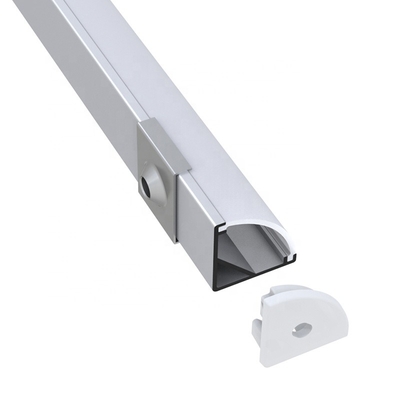 Aluminum Alloy 6063 Corner LED Profile Anodized For LED Light Bar