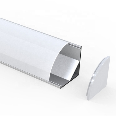 Wardrobe Office Corner LED Profile 1m 2m 3m Length For Light Bar
