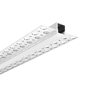 Anodized Slim Plasterboard LED Profile For Cupboard Office Gym