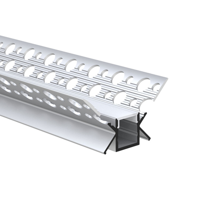 13mm Wide Recessed Plasterboard LED Profile For Architectural Gypsum Ceiling
