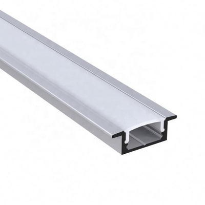 Surface Mounted Recessed LED Profiles 17mm width 7.8mm height For Cabinet Light