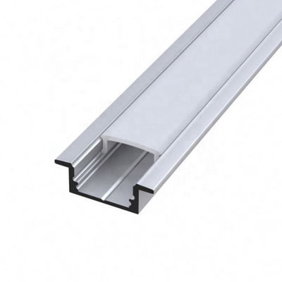 Surface Mounted Recessed LED Profiles 17mm width 7.8mm height For Cabinet Light