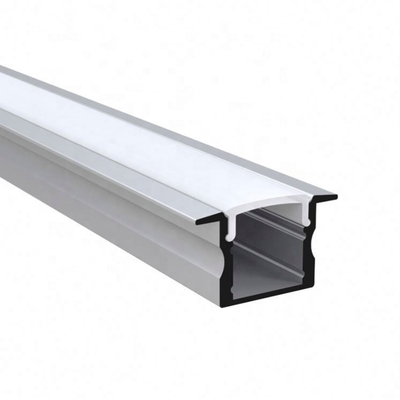 Aluminum Alloy Recessed LED Profiles For Office Wardrobe Cinema