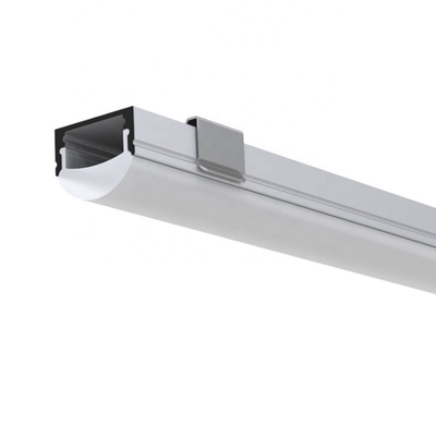 Extruded Mounted LEDs Aluminium Profile , Flexible Stair Profile With LED OEM