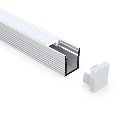 Anodized Painting Surface Mounted LED Profile For Wardrobe Closet Lamps